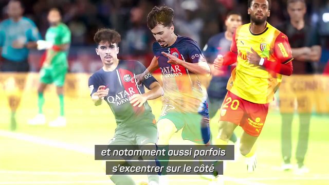 Luis Enrique félicite un journaliste pour son analyse sur l'entente Vitinha/Mbappé