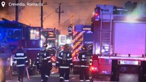 One dead, over 50 injured after a fuel station explosion in Romania