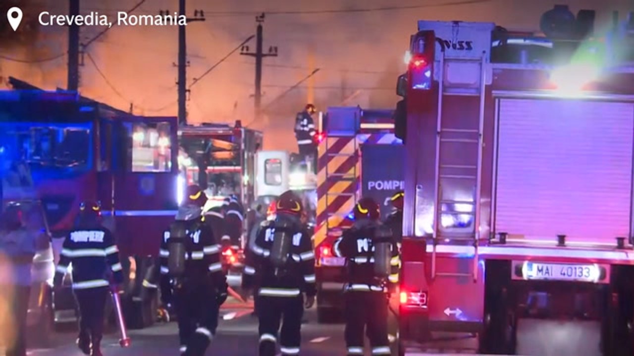 One dead, over 50 injured after a fuel station explosion in Romania