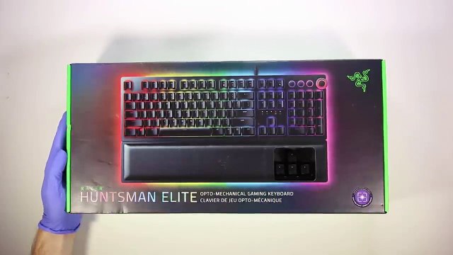 Razer Huntsman Elite Keyboard Unboxing