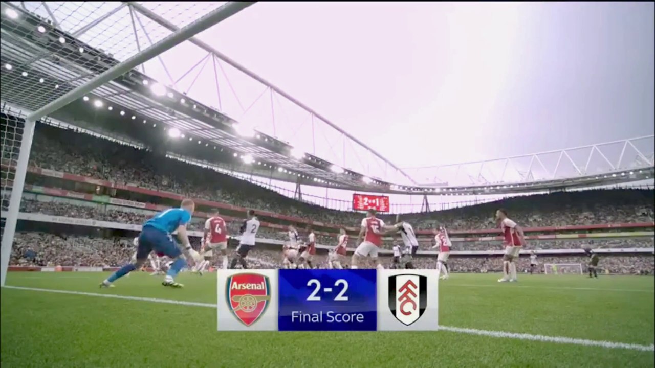 Arsenal vs Fulham II 2 - 2 II Highlights & goals