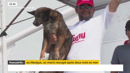 [Zap Actu] au Mexique, Un marin rescapé après deux mois en mer (20/07/2023)