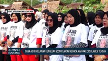 Cara Asyik Relawan Kenalkan Sosok Ganjar Kepada Mak mak di Sulawesi Tengah