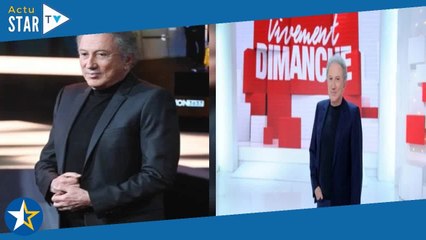Michel Drucker  nouveau look, blague macabre… il réapparaît amaigri dans Vivement dimanche
