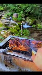 mukbang octopus, beef and spicy noodles
