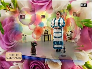 Florica Zaha - O, vai, vai, strainatate (Clubul de sambata seara - Nasul TV - 25.03.2017)