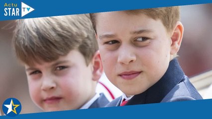 George et Louis de Galles, futurs ados très beaux gosses  les fils du prince William et de Kate Mid