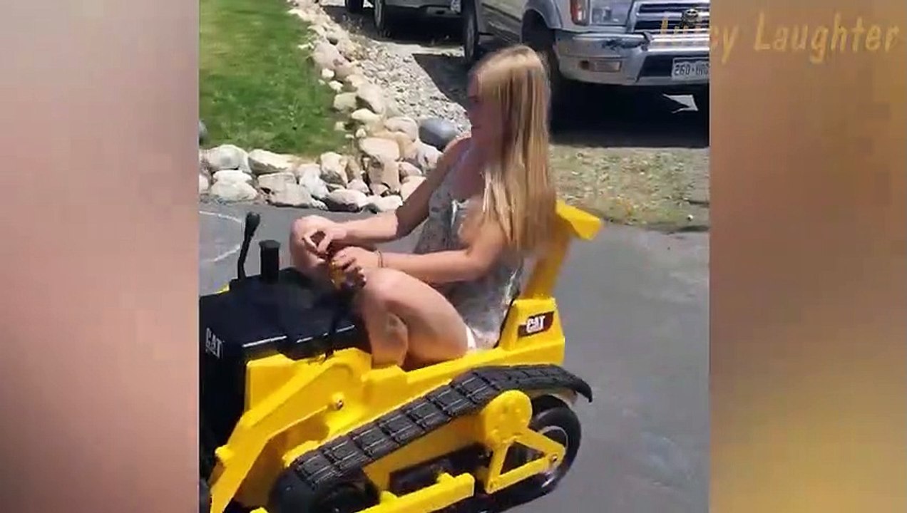Exciting Bulldozer Ride Gone Wrong! 