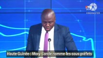Haute Guinée : Mary Condé nomme les sous- préfets
