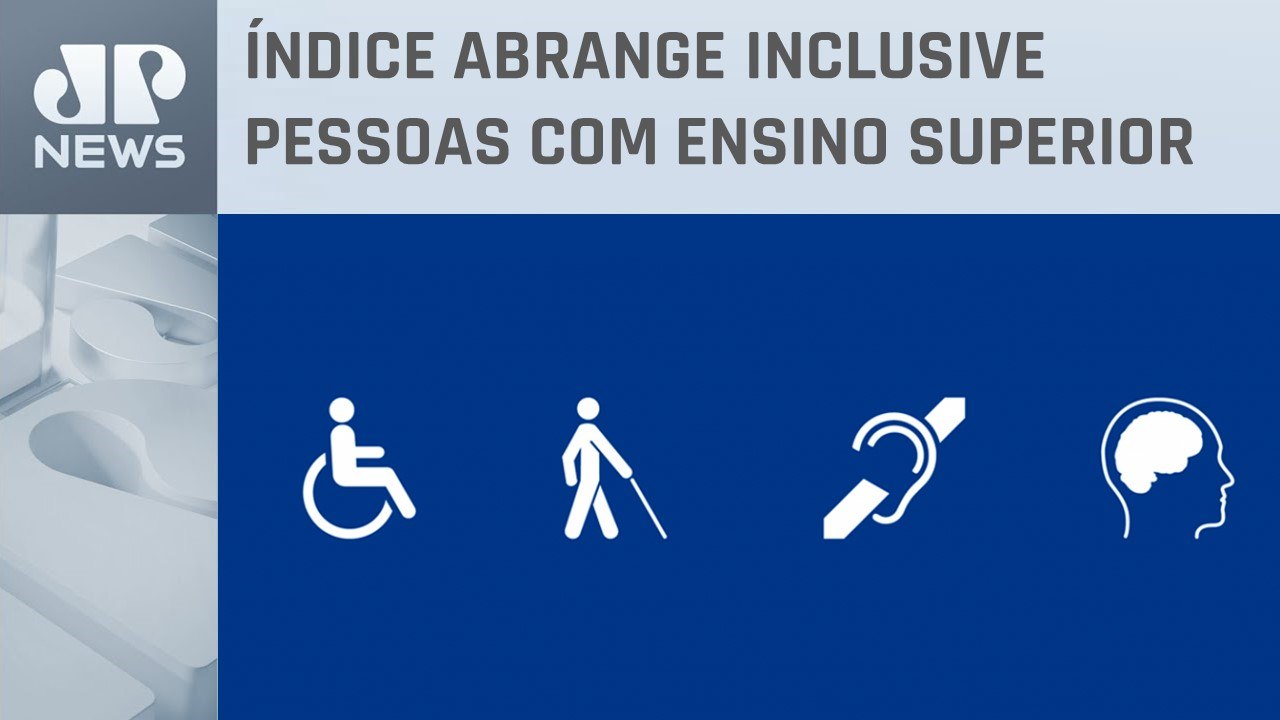 Metade dos brasileiros com deficiência consegue trabalho, segundo IBGE
