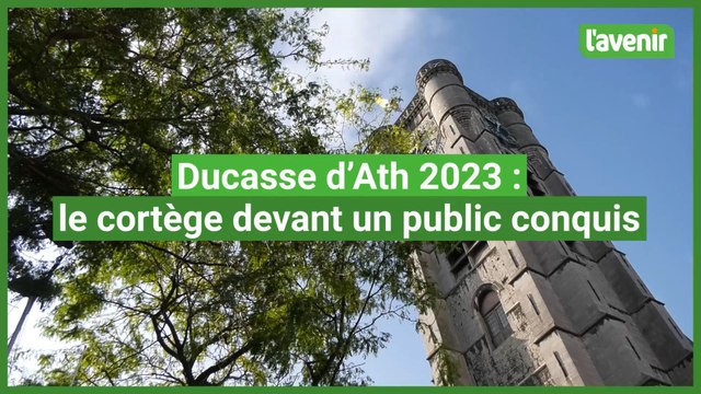 Ducasse d'Ath 2023 - le cortège du dimanche avec tous les géants
