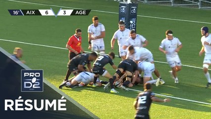 PRO D2 Saison 2023/2024 J02 - Résumé Provence Rugby-SU Agen
