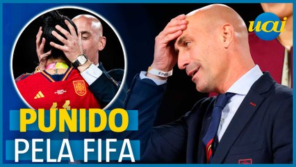 Fifa suspende Rubiales por caso de beijo forçado