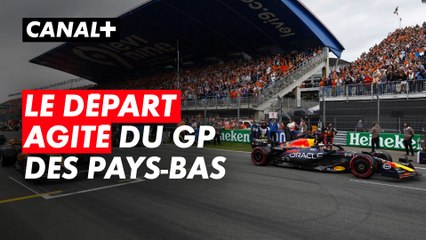 La pluie s'invite au départ du Grand Prix des Pays-Bas - F1