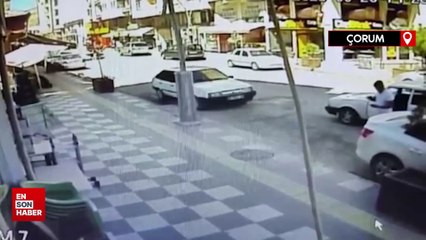Çorum'da küfürlü konuşan kişiyi uyarınca bıçaklandı