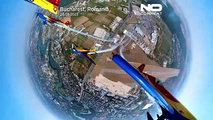 WATCH: Bucharest International Air Show wows the crowds