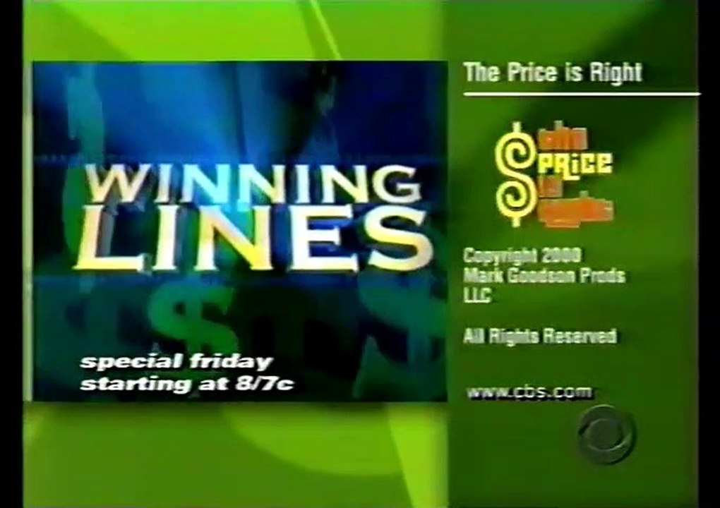 More Of The Price Is Right CBS Split Screen Credits (Part 2) Dedicated to The Late Bob Barker!