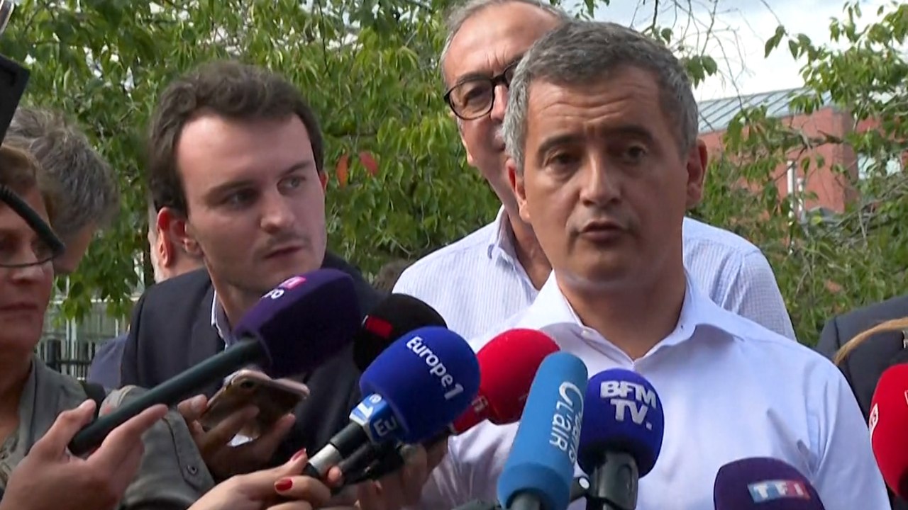 « On ne peut pas laisser Mme Le Pen aller irrémédiablement au pouvoir », insiste Darmanin à Tourcoing