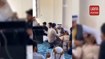 Şanlıurfa’da Naimi tarikatı üyeleri zikir çekerken kendilerinden geçti