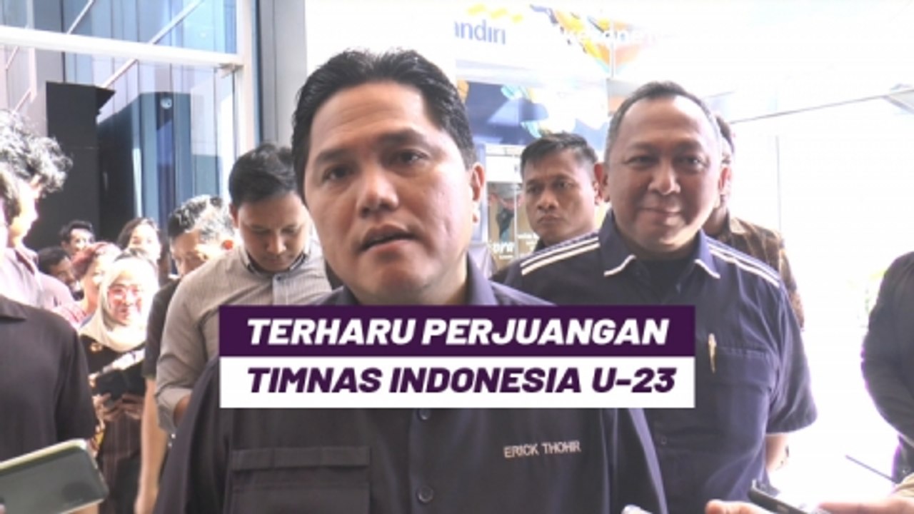 Timnas Indonesia U-23 Runner Up Piala AFF U-23 2023, Erick Thohir Terharu Perjuangan Pemain