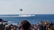 Military Helicopter for spectacular sea rescue exercise - Esercitazione elicottero HH-139 a Giovinazzo (Bari, Puglia)