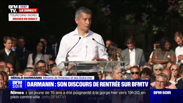 Merci de ton soutien : Gérald Darmanin salue la présence d'Élisabeth Borne à Tourcoing