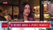 Zaira Nara habló de la pelea con Paula Chaves