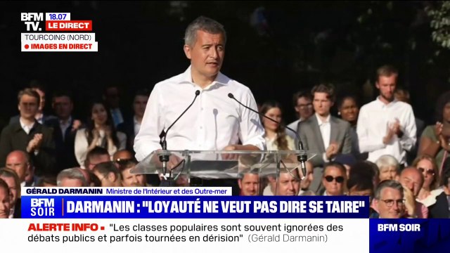 Gérald Darmanin à Tourcoing: Le président de la République et sa majorité ont fait bien plus que quiconque pour les Français modestes