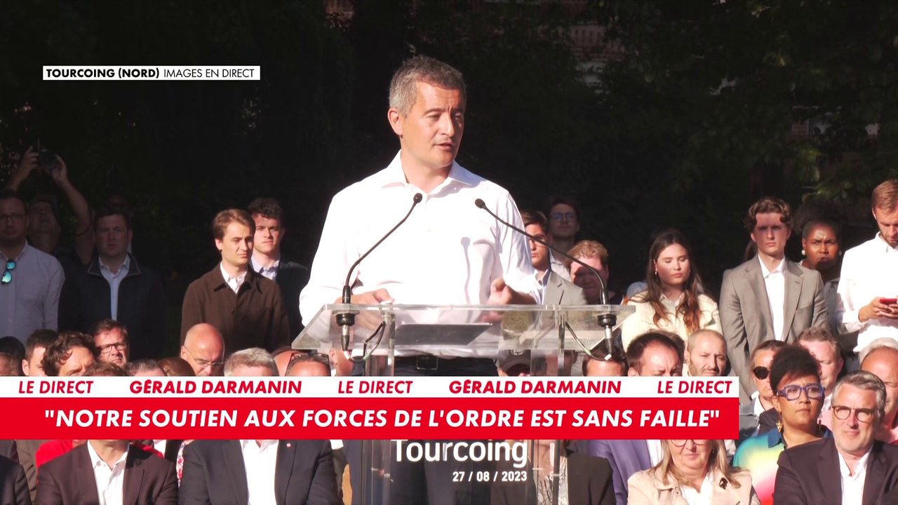 Gérald Darmanin : «La sécurité n'est pas une lubie pour gagner les élections»