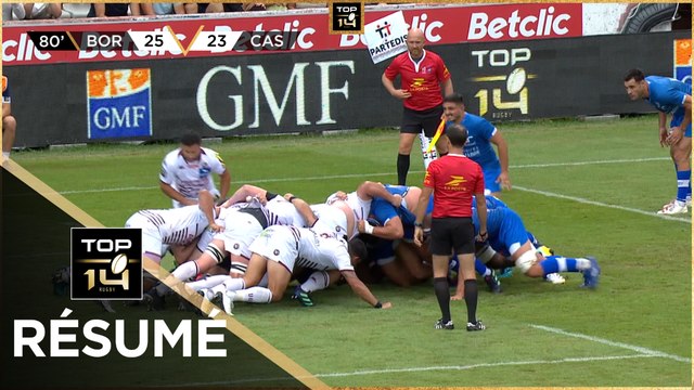 TOP 14 Saison 2023-2024 J02 - Résumé Union Bordeaux-Bègles-Castres Olympique