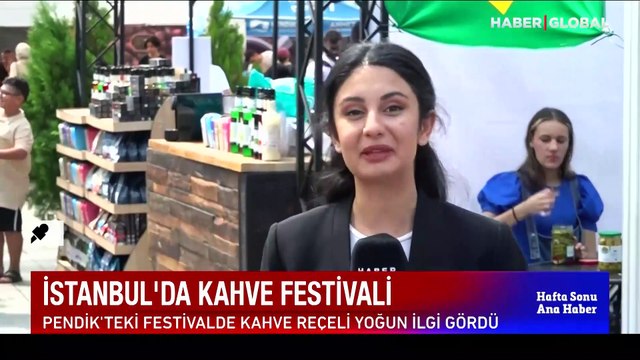 İstanbul'da kahve festivali! Ziyaretçiler birbirinden farklı lezzeti tatma imkanı buldu