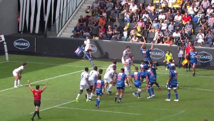 TOP 14 - Essai de pénalité (SR) - Stade Rochelais - LOU Rugby - Saison 2023-2024
