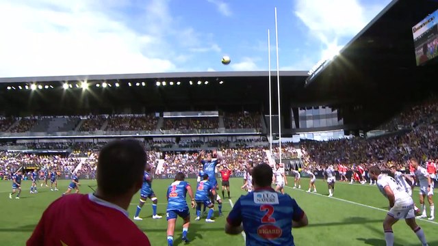 TOP 14 - Essai de Billy POLLARD (SR) - Stade Rochelais - LOU Rugby - Saison 2023-2024