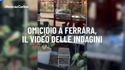 Omicidio a Ferrara, il video delle indagini