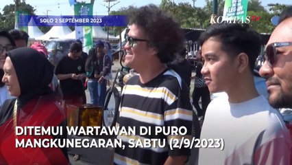 Jawab Santai Gibran Disebut Jadi Salah Satu Kandidat Bacawapres Ganjar