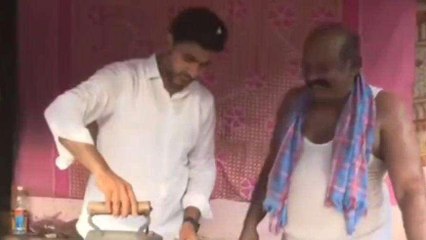 ఏలూరు జిల్లా: ఇస్త్రీ చేసిన నారా లోకేష్