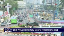 Meski Akhir Pekan, Polusi Udara Jakarta Terburuk Ke-3 Dunia