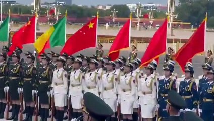 [Vidéo]-Visite d’État: Patrice Talon accueilli avec une cérémonie officielle en Chine
