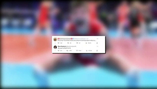 Répondez au commentaire d'Ebrar Karakurt Nous continuons à vous tolérer en tant que musulmans avec une banderole