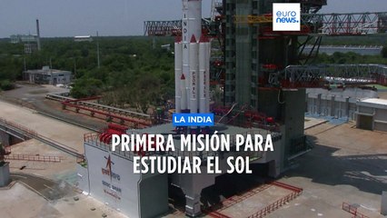 La India lanza con éxito su primera sonda para estudiar el sol