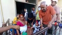 स्कूली बच्चों का टेम्पो पलटा, बच्चों सहित चार घायल