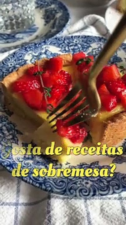 Receitas de Sobremesas da Ana Maria Braga
