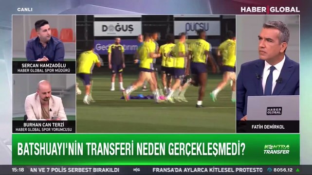 Takımdan ayrılması beklenen Michy Batshuayi'nin transferi neden gerçekleşmedi? Detayları Sercan Hamzaoğlu anlattı