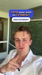 3 sites gratuits pour avoir un CV parfait 