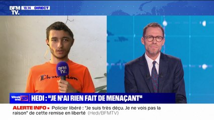 Hedi: "J'ai de temps en temps de la paralysie"