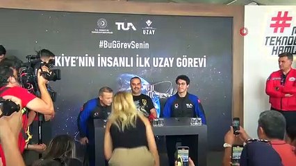 Türk uzay yolcuları TEKNOFEST'te merak edilenleri cevapladı