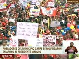 Monagas | Habitantes del mcpio. Caripe se movilizan en respaldo al Pdte. Nicolás Maduro