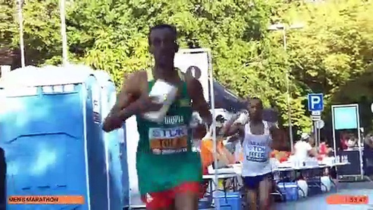 ZDF Germany Marathon Silver - Israel’s Marhu Teferi Last 6 Minutes - שש דקות על מארו טפרי למדליה