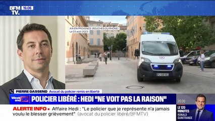 Policier libéré dans l'affaire Hedi: "Il n'a jamais voulu le blesser grièvement", assure l'avocat du mis en cause