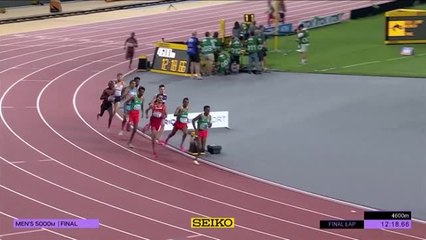 5000m final decided in the final few strides